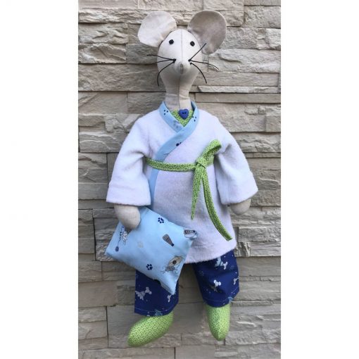 Hortense la Souris en Pyjama une fois cousue