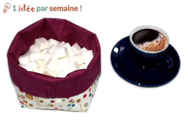 Tutoriel vide poche sucrier