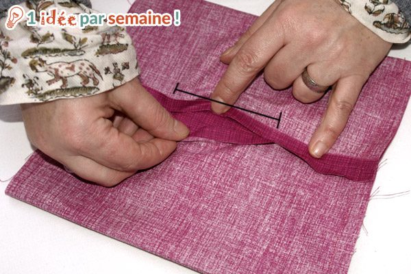 Ouverture dans la doublure