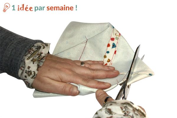 Coupez les excédents