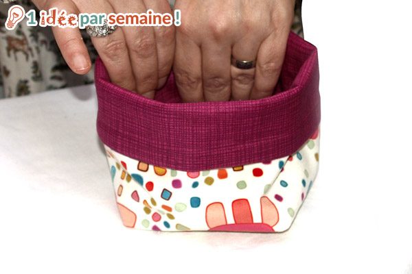 Retournez sur 1 à 2 cm