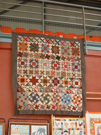 Patch commun, couvre-lit, déclinaison d'un modèle de Jill Shaullis