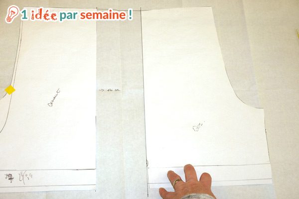 Puis ajoutez 10 cm