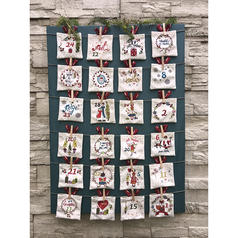 Calendrier de l'Avent - kit complet - Atelier des ABCDaires