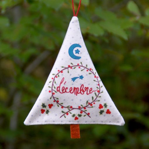 Sapin déco de Noël décembre classique