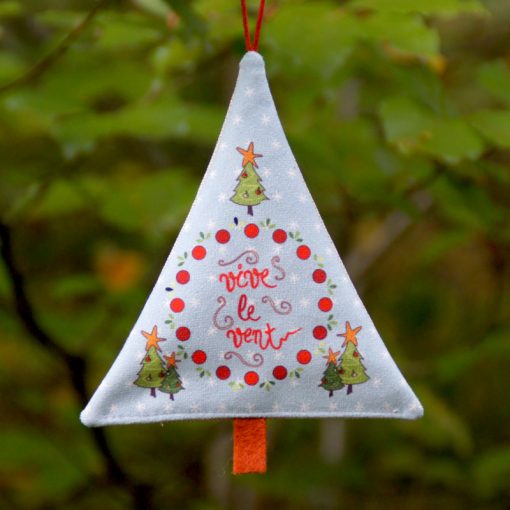 Sapin déco de Noël vive le vent scandinave