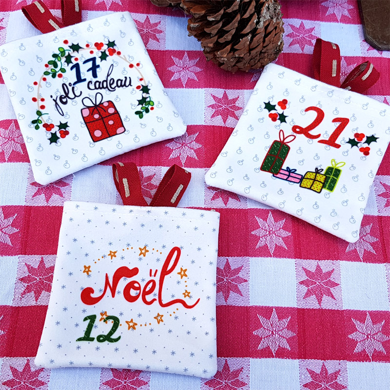 Calendrier de l'Avent - kit complet - Atelier des ABCDaires