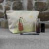 Grande Trousse en Velours Champs de Tulipes