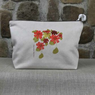 Grande Trousse Velours Cueillette Rose