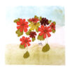 Vignette en Velours Minky Bouquet