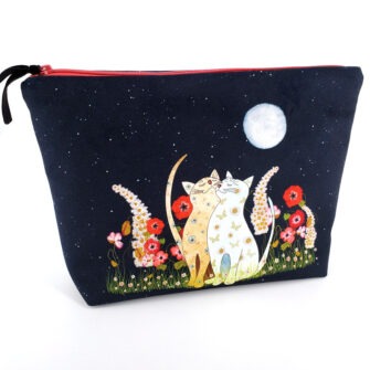 GT-2040 - Grande Trousse Chats Noire (Devant)