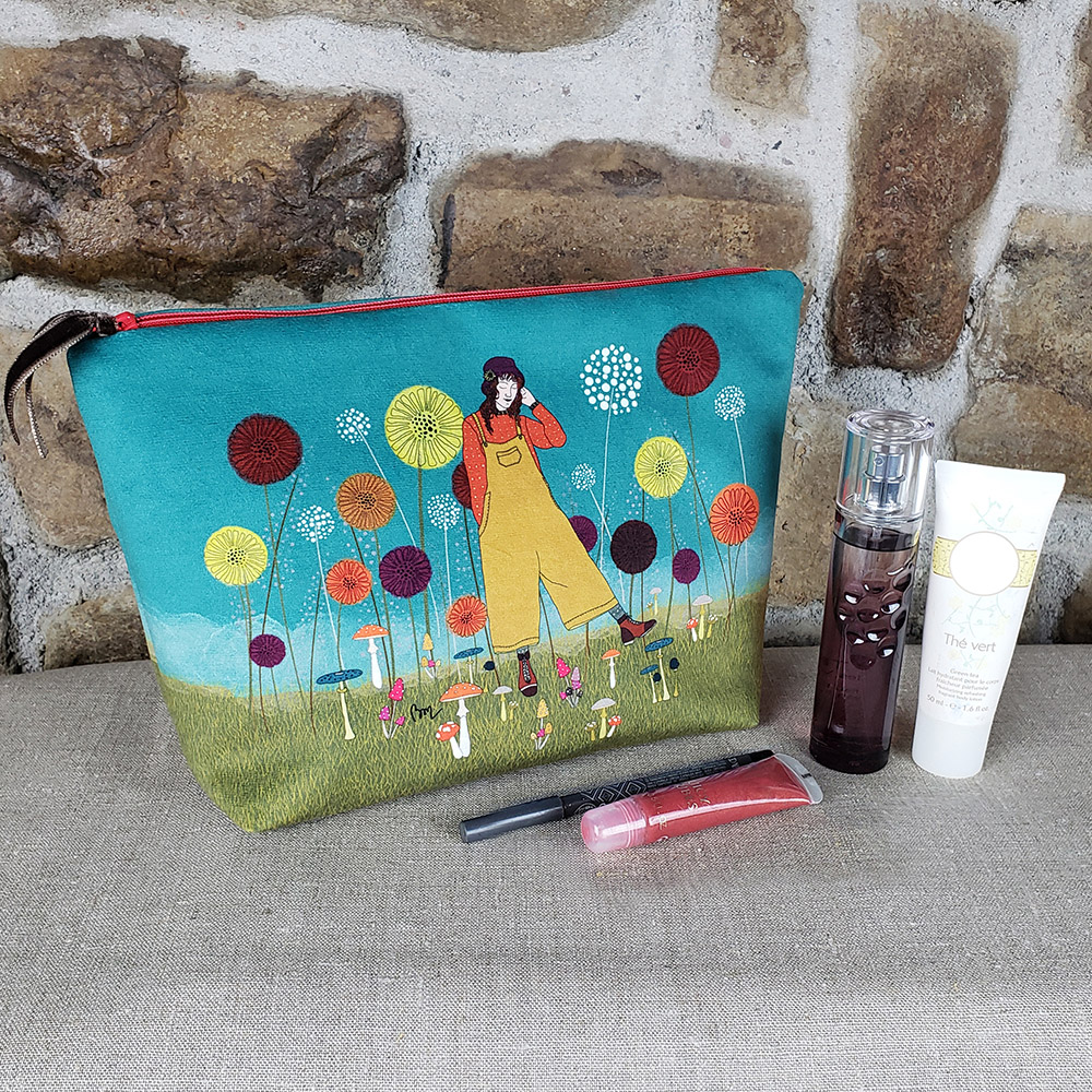 GT-2043 - Grande Trousse Jour d'Automne Bleue (In situ, Devant)