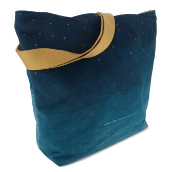 SAM-2048 - Grand Sac Zip Nuit de Lune (Dos)