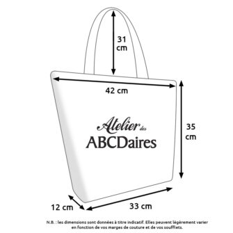 Dimensions des Grands Sacs Zippés