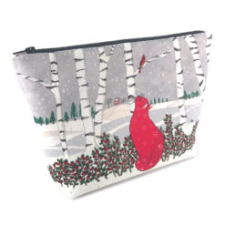 GT-2170 - Grande Trousse Chat en Hiver Rose (Devant)