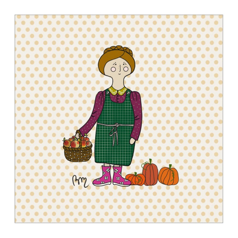 VI-2140 - Vignette Ursula en Automne