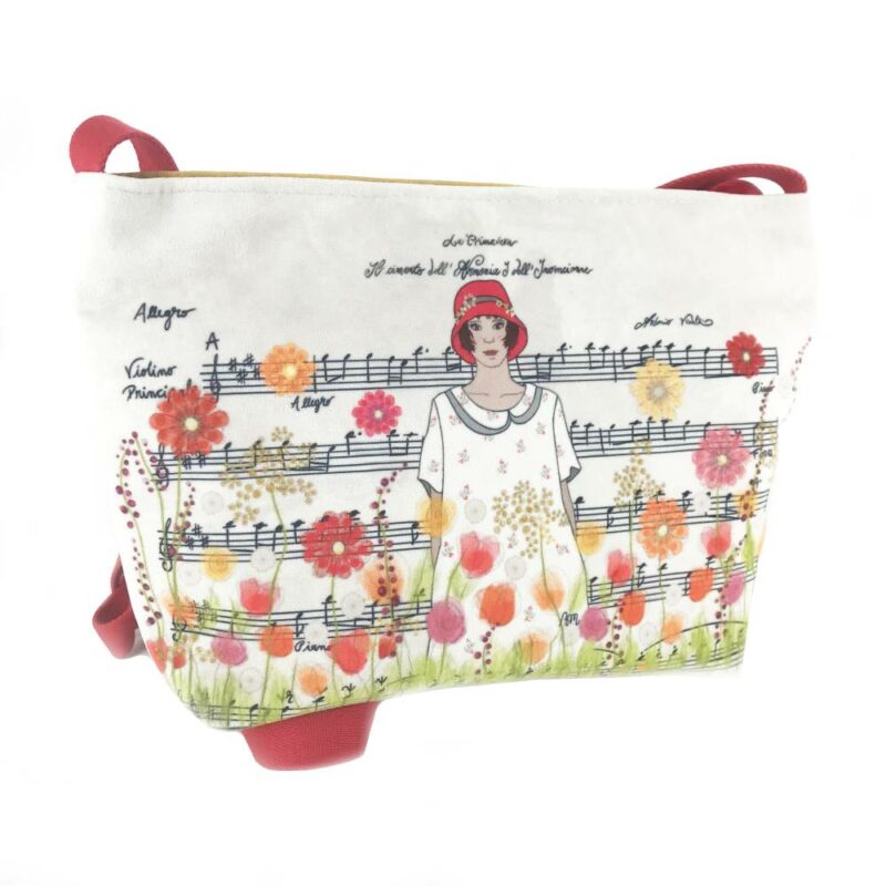 Kit couture - Grande pochette - Printemps musique