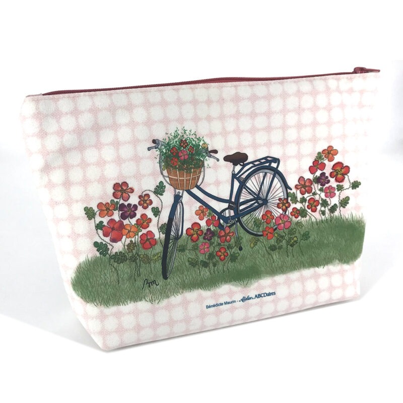 kit couture grande pochette bicyclette