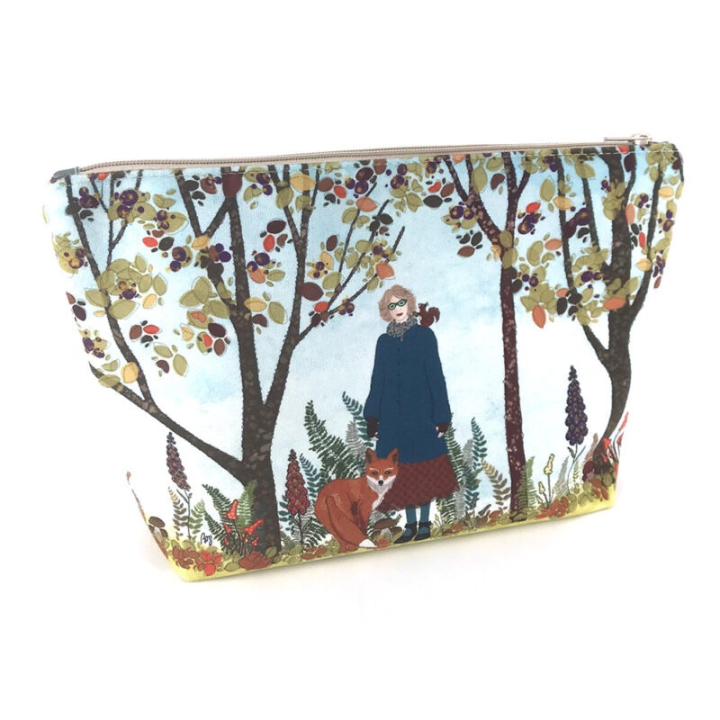 kit couture grande pochette ou trousse sous bois