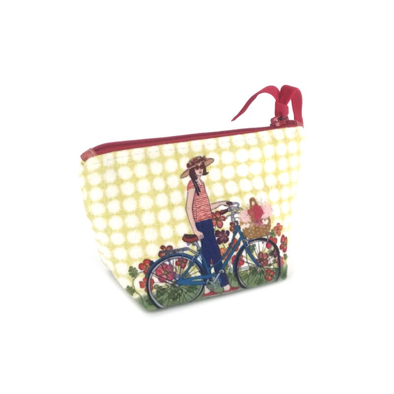 Coupon illustré S - Vélo Pois Vert