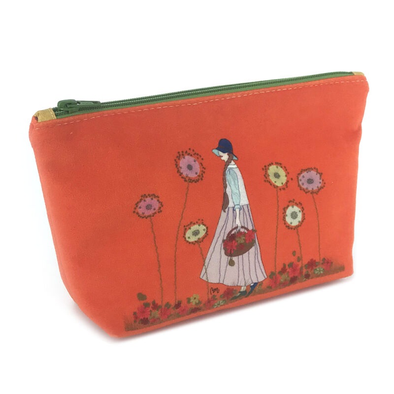 Kit couture - Trousse à maquillage - Cueillette Orange