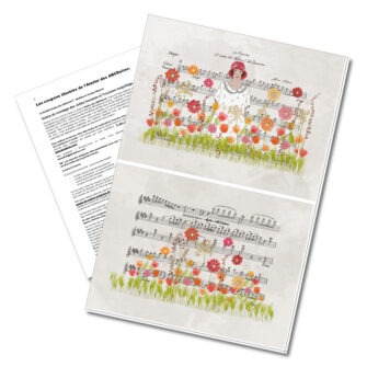 TM-2205 - Coupon Illustré M Printemps en Musique