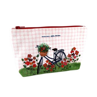 TM-2233 - Trousse à Maquillage à Bicyclette Rose (Dos)