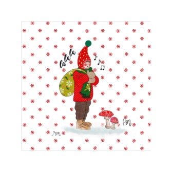 NO-2273 - Vignettes en Velours Minky de Noël, Chloé Lutin Chantant