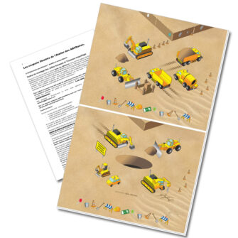 GT-1653 - Coupon Illustré L Juniors Bulldozers