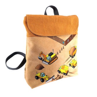 GT-1653 - Sac à Dos Juniors Bulldozers (Devant)