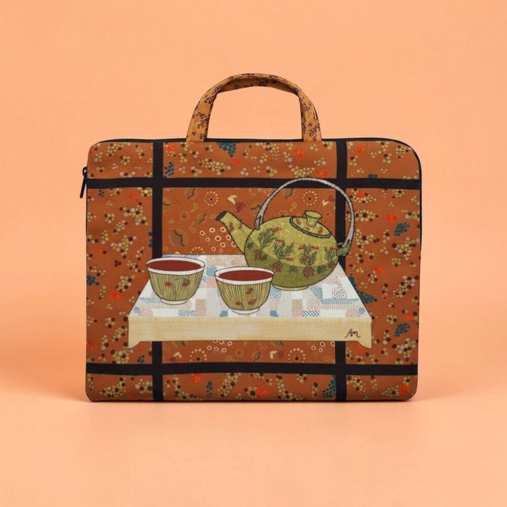 Kit Couture - Housse pour Tablette l'Heure du Thé Miel