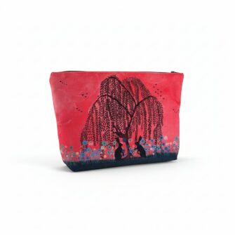 Kit couture - Grande pochette Saule pleureur rose