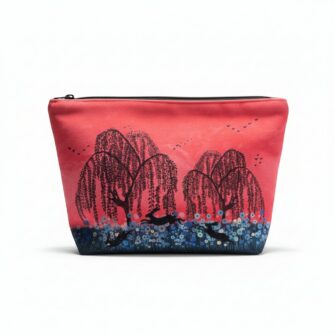 Alternative view of Kit couture - Grande pochette Saule pleureur rose