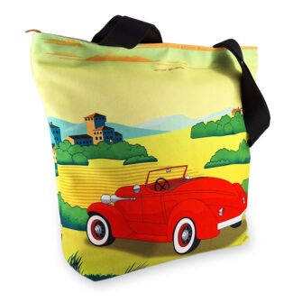 SAM-2381 - Grand Sac Zip Auburn Tailboat (Dos)