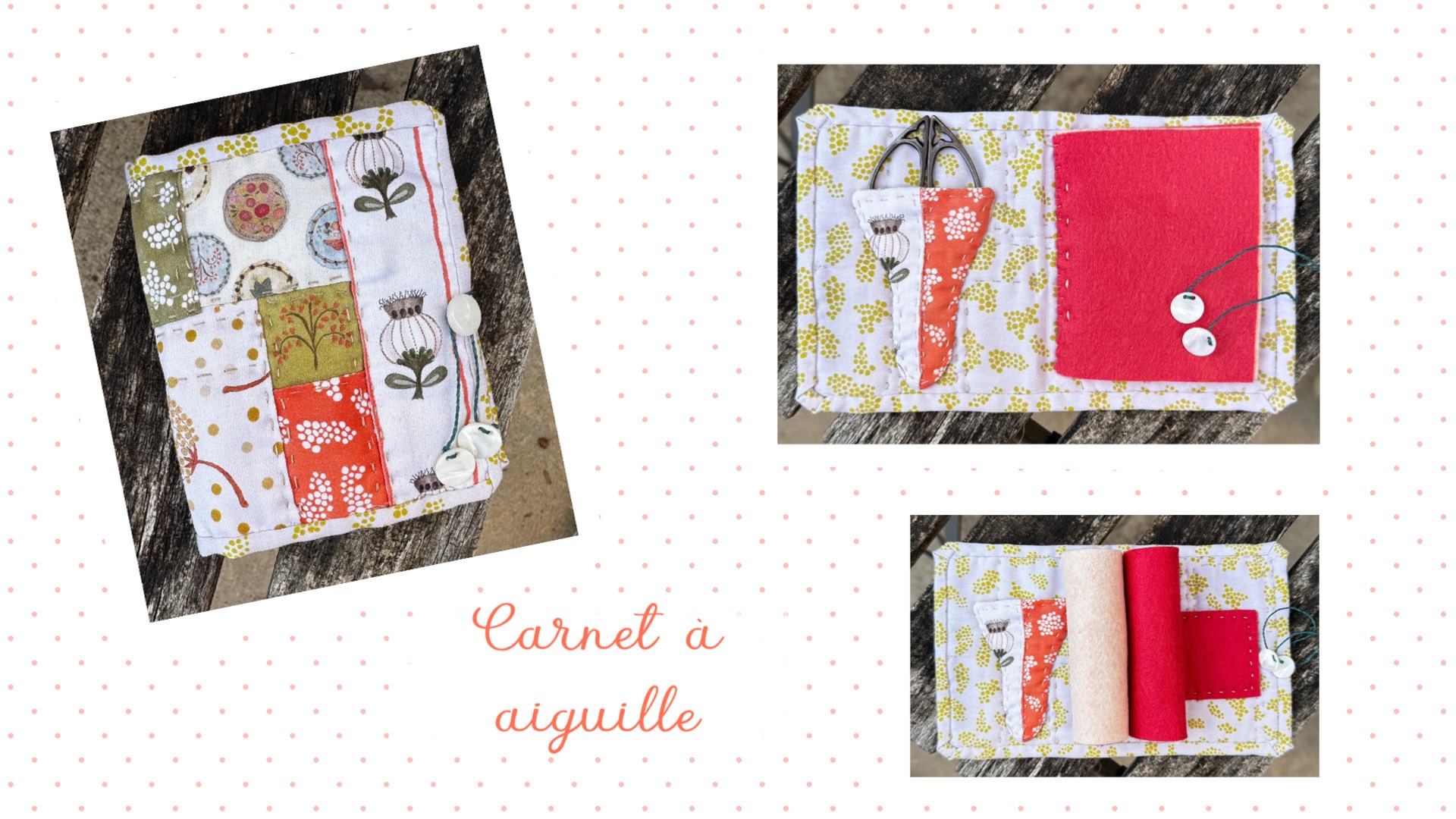 Carnet à aiguille, ateliers lors de Creativa Rouen 2026